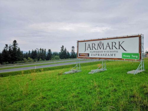 Reklama stalowa 10x3